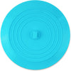 Cuttte Silicone Bathtub Drain Stopper, 6 Inches Large Bath Tub Stoppers, Flat Suction Drain Cover, Bathtub Plug for Kitchen, Bathroom and Laundry (Aqua) - Teal