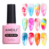 AIMEILI Nail Art Blossom Gel Nail Polish Soak Off UV LED Clear Blooming Gel Manicure 10ml - Blossom Clear