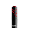 NYX PROFESSIONAL MAKEUP Shout Loud Satin Lipstick, Infused With Shea Butter - Hot In Here (Burnt Red) - Red Haute