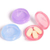 Opret Small Pill Box (3 Pcs), Cute Pill Case Portable for Pocket Purse Briefcase Travel Pills Box Medicine Storage Container Earplug Case - Rose&blue&purple