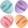 Slick- Silicone Facial Cleansing Brush, 4 Pack, Silicone Face Scrubber Exfoliator - Blue\pink\purple\orange