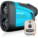 MiLESEEY Golf Rangefinder Laser Binoculars 660 Yard 6X Magnification with Slope/Pin/Scanning Model for Golf Training - My Store