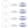 Maymom Dome Caps, Screw Rings, Sealing Discs Compatible with Avent Natural Bottles, PP Bottles; No Nipple Included. Convert Avent Classic Bottle Into Natural - Cap Set