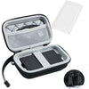 Soft Clear TPU Protective Shell Skin Case Cover for Sony Walkman NW-A300 Series NW-A306 NW-A307 (Clear case and Glass) - Storage box and Clear case