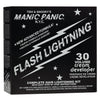 MANIC PANIC Flash Lightning Super Strength Bleach Kit - 40 Volume Developer + Bleach Powder - Hair Lightener for Dark Hair + Lifting up to 7 Levels - Vegan & Cruelty Free - Orginal
