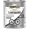 Watco 63141 Lacquer Clear Wood Finish, Quart, Semi-Gloss Clear - Gloss Clear