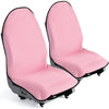 lebogner Waterproof Sweat Towel Car Seat Cover for Post Gym Workout, Running, Swimming, Beach and Hiking, Universal Fit Anti-Slip Bucket Seat Protector for Cars, SUVs and Trucks, Machine Washable - Pink - 2 Pack