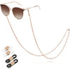 SAM & LORI Stylish Eyeglass Chain for Women-Silver/Gold/Rosegold/Black - Sequin-rose Gold
