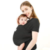 Acrabros Baby Wrap Carrier,Hands Free Baby Carrier Sling,Lightweight,Breathable,Softness,Perfect for Newborn Infants and Babies Shower Gift,Black - Black
