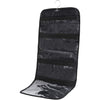 Foldable Clear Hanging Travel Toiletry Bag Cosmetic Organiser Storage - Black