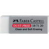 Faber-Castell Dust-Free Vinyl Erasers Each - White