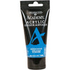 Grumbacher Academy Acrylic Paint, 75ml/2.5 Ounce Plastic Tube, Prussian Blue (C168P) - Cerulean Blue Hue