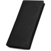 Kattee Men's Vintage Genuine Leather Long Wallet for Checkbook Credit Cards - Black