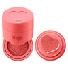 KAJA Blusher - Cheeky Stamp 02 Saucy | Buildable & Blendable Shade with Heart-shaped Applicator, Sunkissed Finish, Travel size, Hygienic, Suitable for Beginners, Portable, Korean Makeup, 0.17 Oz - 03 Bossy