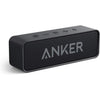 Anker Soundcore Upgraded Bluetooth Speaker with IPX5 Waterproof, Stereo Sound, 24H Playtime, Portable Wireless Speaker for iPhone, Samsung and More (Black) - Black