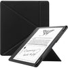 KuRoKo Slimshell Case for Kindle Scribe (2024/2022 Released), Premium Lightweight PU Leather Stand Cover with Auto Sleep/Wake for 10.2 inch Amazon Kindle Scribe 2024(1st Gen)/2022-Black - Black