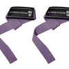 Gymreapers Lifting Wrist Straps for Weightlifting, Bodybuilding, Powerlifting, Strength Training, & Deadlifts - Padded Neoprene with 18 inch Cotton - Lilac