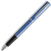 Waterman Allure Fountain Pen Blue Lacquer Fine Nib Blue Ink Gift Box - Blue