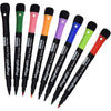 Magnetic Dry Erase Markers, (8 Pack) Dealkits Low Odor White Board Markers Whiteboard Markers with Erasers for Kids Teacher Supplies for Classroom Work on White Board, Calender, Fine Tip Point - Multicolored