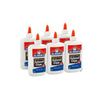 Elmer's Liquid School Glue, Slime & Craft, Safe and Non-Toxic, Washable, White, 4 Ounces Each, 12 Count - Ideal for Classroom, Home, Office, Teacher Supplies- 1 Teacher Brand - 7.6 Oz. - 6 count