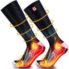Autocastle Heated Socks for Men Women - Rechargeable Battery Electric Socks for Chronically Cold Feet - Winter Warm Thermal Washable Unisex Foot Warmer for Hunting Skiing Cycling - Navy