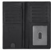 Kattee Men's Vintage Genuine Leather Long Wallet for Checkbook Credit Cards - 2-Black New (with gift box)