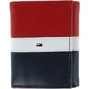 Tommy Hilfiger Men's Trifold Wallet - Red/White/Blue