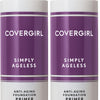 COVERGIRL & Olay Simply Ageless 3-in-1 Liquid Foundation, Matte Finish, Hyaluronic & Vitamin C Formula, 240 Natural Beige, 1 Count - 1 Fl Oz (Pack of 2)