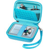 Carrying & Protective Case for Digital Camera, AbergBest 21 Mega Pixels 2.7" LCD Rechargeable HD/Kodak Pixpro/Canon PowerShot ELPH 180/190 / Sony DSCW800 / DSCW830 Cameras for Travel - Blue - Sky Blue