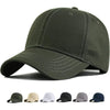 Oversize Baseball Cap XXL Big Head Hats for Men Large Head Hats Dad Hat Adjustable 23.6"-26.8" - Army Green
