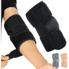 Vive Elbow Brace - Tennis Compression Sleeve - Wrap for Golfers, Bursitis, Left or Right Arm - Tendonitis Support Strap for Golf, Men and Women - Epicondylitis and Sports Recovery - Black