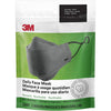 3M Daily Face Mask, Reusable, Washable, Adjustable Ear Loops, Lightweight Cotton Fabric, 3 Pack - Gray