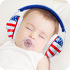 Mumba Baby Ear Protection Noise Cancelling Headphones - Earmuffs for Babies and Toddlers - Ages 3-24+ Months - Star Flag