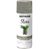 Rust-Oleum 7995830 Stone Creations Spray, 12 oz, Pebble - Gray Stone