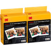 KODAK 4PASS 7.5 x 7.5 cm Film Cartridge (60 Sheets) for KODAK Mini 3 Retro and Mini Shot 3 Retro - Yellow