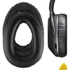 Geekria Replacement Ear Pads for Sennheiser PXC480, PXC550, PXC550-II, MB660 UC, MB 660 MC Headphones Ear Cushions, Repair Parts with Video Guide (Black) - Black