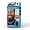 Just For Men Mustache & Beard, Beard Dye for Men with Brush Included, With Keratin Biotin Aloe and Coconut Oil for Healthy Facial Hair - Dark Brown, M-45, Pack of 1 (Packaging May Vary) - Rich Dark Brown M-47