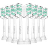 Replacement Toothbrush Heads for Philips Sonicare: Electric Toothbrush Replacement Heads Compatible with Sonicare Plaque Control ProtectiveClean 4100 5100 6100 C2 G2 W2,10 Pack - 8pack White