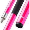 Viper Graphstrike 58" 2-Piece Fiberglass Graphite Composite Billiard/Pool Cue - Pink