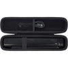co2CERA Hard Carrying Case for Epson ES-50 / ES-60W / RR-60 / DS-70 / RR-70W Document Scanners - Durable Travel Storage Box with Handle & Mesh Pocket for Accessories (Black) - Black