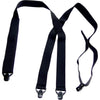 Hold Up Suspenders for Men - Hidden Men's Suspenders - Undergarment Comfort & Convenience - Airport Friendly - Black 1 1/2"