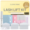 Korean Lash Lift Kit - 5 Sets Eyelash Curling Perm with Upgraded Glue, Easy for Beginner & Professional, Semi Permanent Perming Wave Suitable For Salon, Blue - Yellow