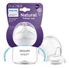 Philips Avent Natural Trainer Cup with Extra Fast Flow Natural Response Nipple (Flow 5) and Soft Spout, 5oz, SCF263/01 - Clear