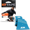 KT Tape, Pro Synthetic Kinesiology Athletic Tape, 20 Count, 10” Precut Strip - Laser Blue