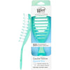 Wet Brush Speed Dry Hair Brush - Stripes (Color Wash) - Vented Design and Ultra Soft HeatFlex Bristles Are Blow Dry Safe With Ergonomic Handle Manages Tangle and Uncontrollable Hair - Pain-Free - Prismatic Glow Green