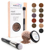 Hair Root Touch Up Powder - Darkest Brown - 11 True-to-Nature Root Concealer Shades - Longer-Lasting, Easy Hairline Shading with Clean Ingredients - With Brush - Light Brown