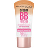 Maybelline Dream Fresh Skin Hydrating BB cream, 8-in-1 Skin Perfecting Beauty Balm with Broad Spectrum SPF 30, Sheer Tint Coverage, Oil-Free, Medium, 1 Fl Oz - 140 DEEP