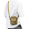 Small Crossbody Bag Side Shoulder Bag For Men, Women Mini Messenger Bag - Khaki-large