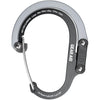 GEAR AID HEROCLIP (Large) Carabiner Gear Clip and Hook for Hanging Heavy Duty Items, Camping Backpacks, Suitcases, Kayaks, Bicycles and More - Black & Gray