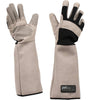 PetFusion Multipurpose Pet Grooming Gloves Great for Trips to Vet and Bathing, Puncture, Scratch & Water Resistant - Grey